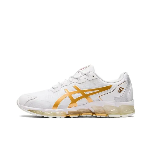 Asics Gel-Quantum 360 6 Running Shoes Men Low-Top White/Gold