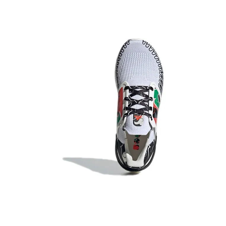 Adidas Ultraboost Dna Sea City Pack Wear-Resistant Slip-Resistant Low-Top Running Shoes Men's White Black-4