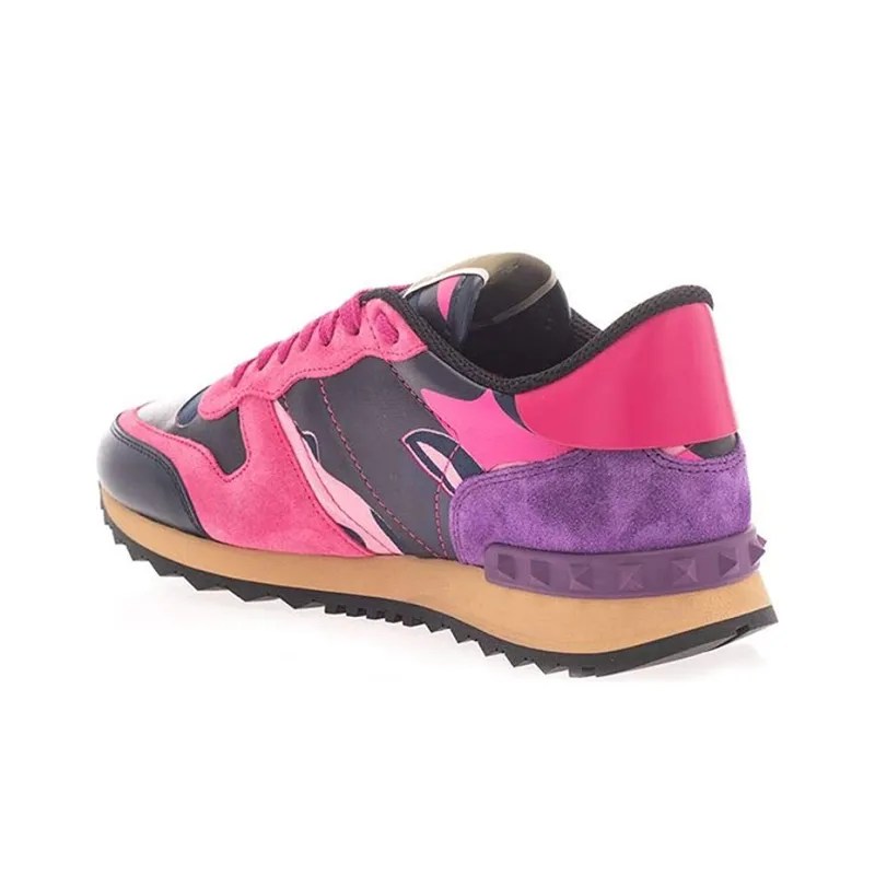 Valentino Women's Rockrunner 'Army Pink'-1