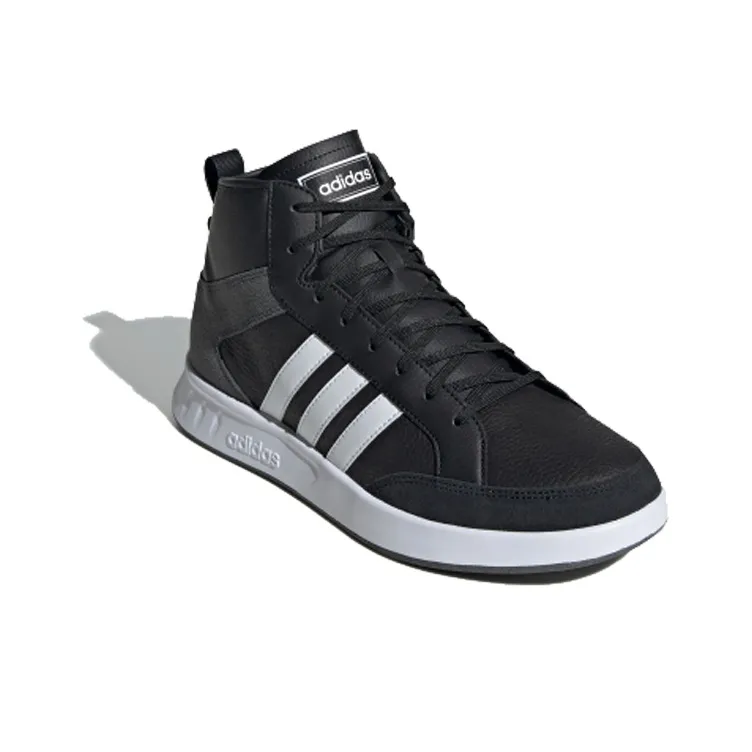 Adidas Neo Court80s Mid Black-1