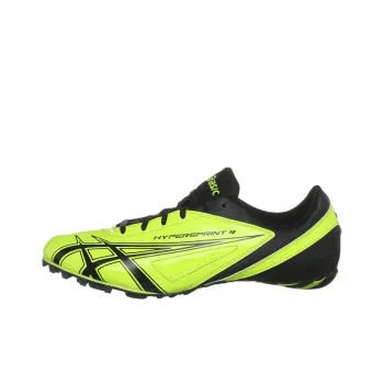 Asics Hypersprint 4 Hypersprint 4 Low-Top Running Shoes Men's Neon Yellow