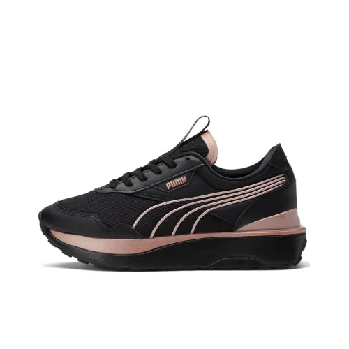 PUMA Cruise Rider Trainer Running Shoes Women's Low-Top Black