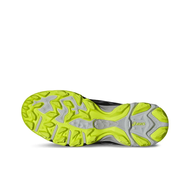 Asics Gel-Blackheath 6 Cushioned Wear-Resistant Slip-Resistant Low-Top Running Shoes Men's Black Yellow-4