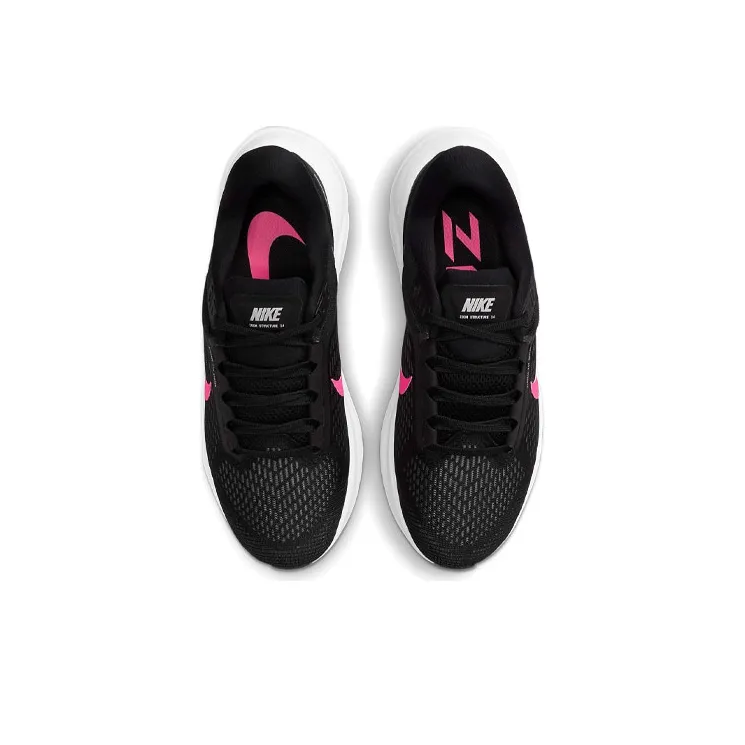 Nike Air Zoom Structure 24 'Black Hyper Pink' Women's-3