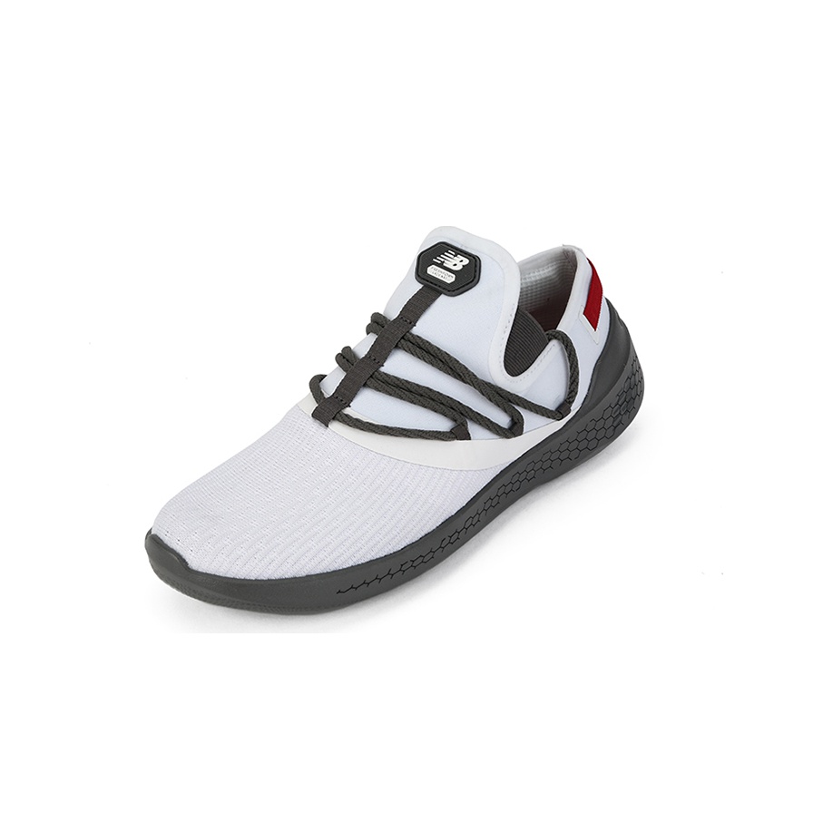 New Balance Lazr Running Shoes Men Low Top White Black Red POIZON