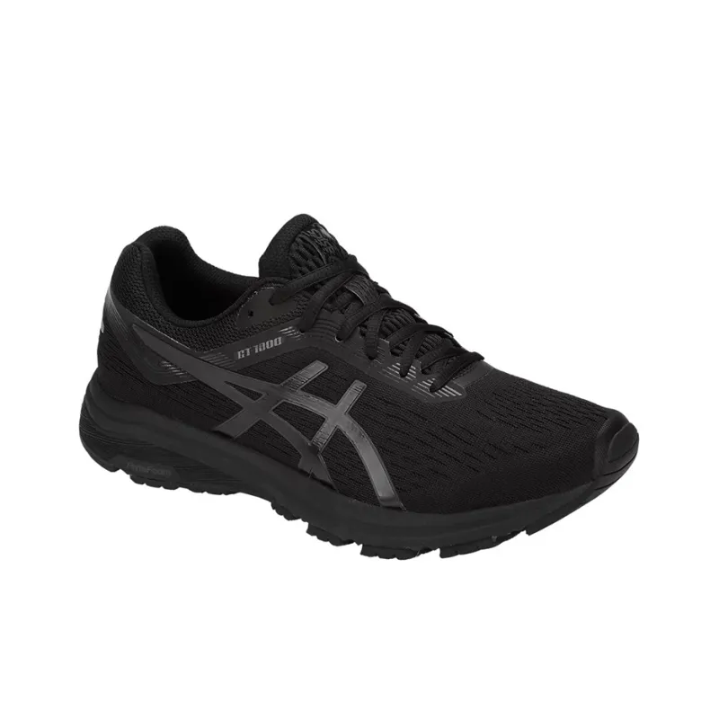 Asics GT-1000 7 Cushioning Anti-Slip And Wear-Resistant Mid-Top Running Shoes Men's Black 4E-Width-2