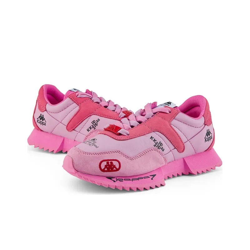 Kappa Anti Slip Wear Resistant Low Top Casual Shoes Women's Electric Pink-3