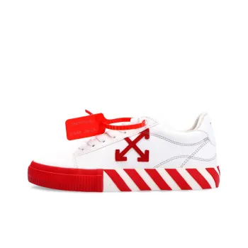 OFF WHITE Vulc Low White Red SS21 Women's