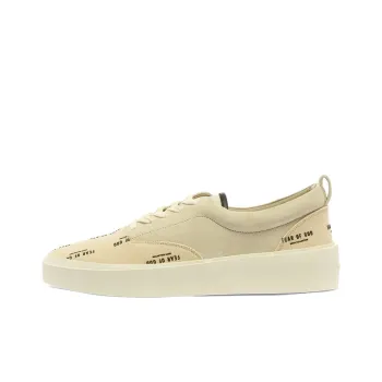 Fear Of God 101 Lace Up Stylish Skateboarding Shoes Men's White