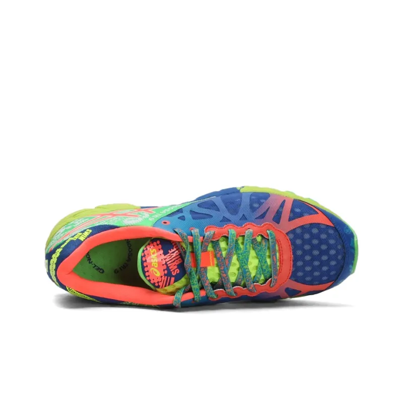Asics Gel-Noosa Tri 9 Anti-Slip And Wear-Resistant Breathable Low-Top Running Shoes Men's Blue Green-2