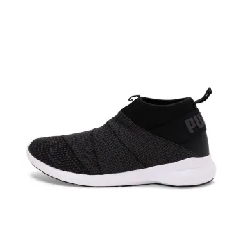 PUMA Robust Cushioned Wear-Resistant Lightweight Mid-Top Running Shoes Men's Black