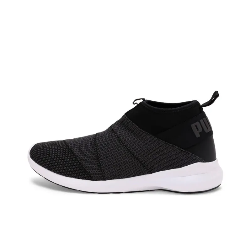 PUMA Robust Cushioned Wear-Resistant Lightweight Mid-Top Running Shoes Men's Black-0