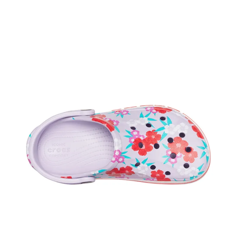 Crocs Bayaband Beach Sandals Unisex Light Purple-4