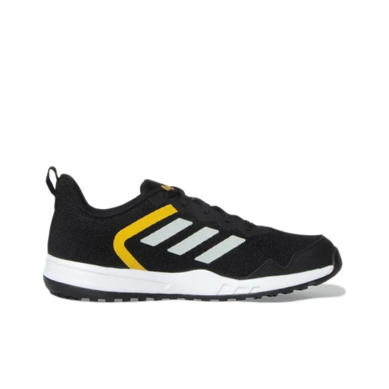 Adidas Adicaz Wear-resistant Non-slip And Breathable Low-Top Running Shoes Men's Black White Yellow-1