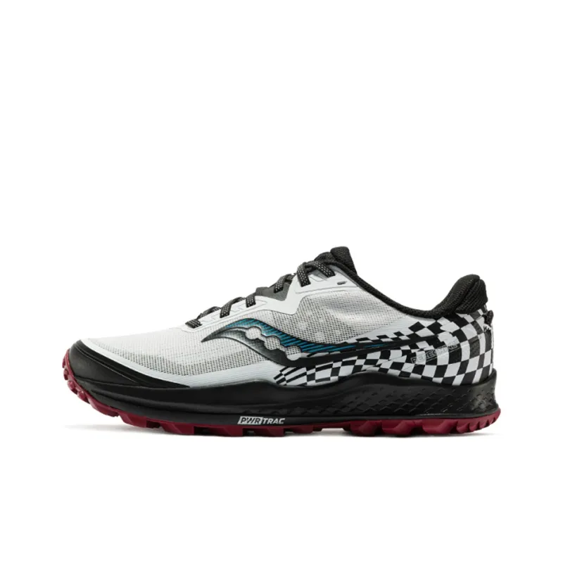 Saucony Peregrine Falcon 11 Running Shoes Men Low-Top White/Black-0