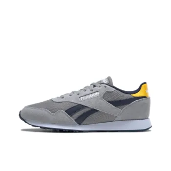 Reebok Royal Ultra Cushioned Wear-Resistant Breathable Low-Top Running Shoes Men's Gray