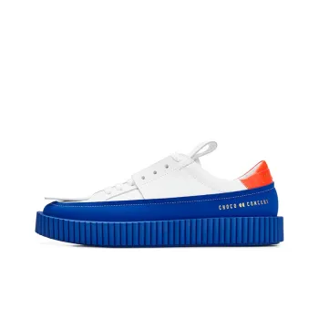 CHOCO CONCERT Skateboard Shoes Unisex Low-Top Blue