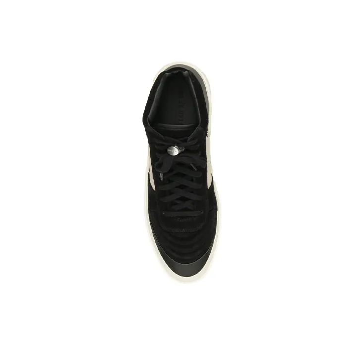 Fear Of God Strapless Skate Mid Stylish Skateboarding Shoes Men's Black White-2