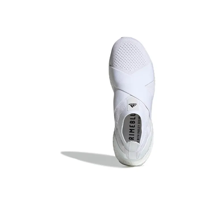 Adidas Ultra Boost Slip On Dna White Acid Orange Women's-4