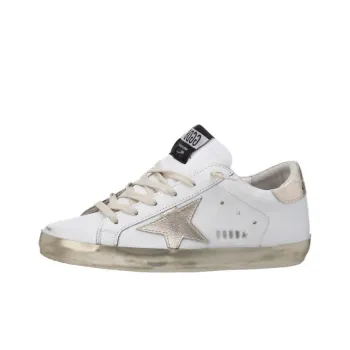 Golden Goose Super Star White Gold Sparkle Women's