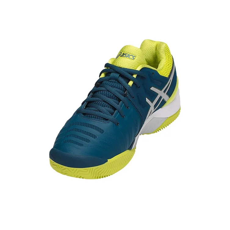 Asics Gel-Resolution 7 Running Shoes Men Low-Top Blue/Yellow-2