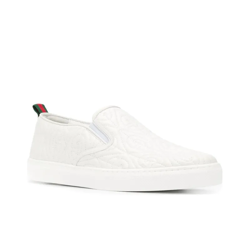 GUCCI Slip On 'Rhombus White'-3