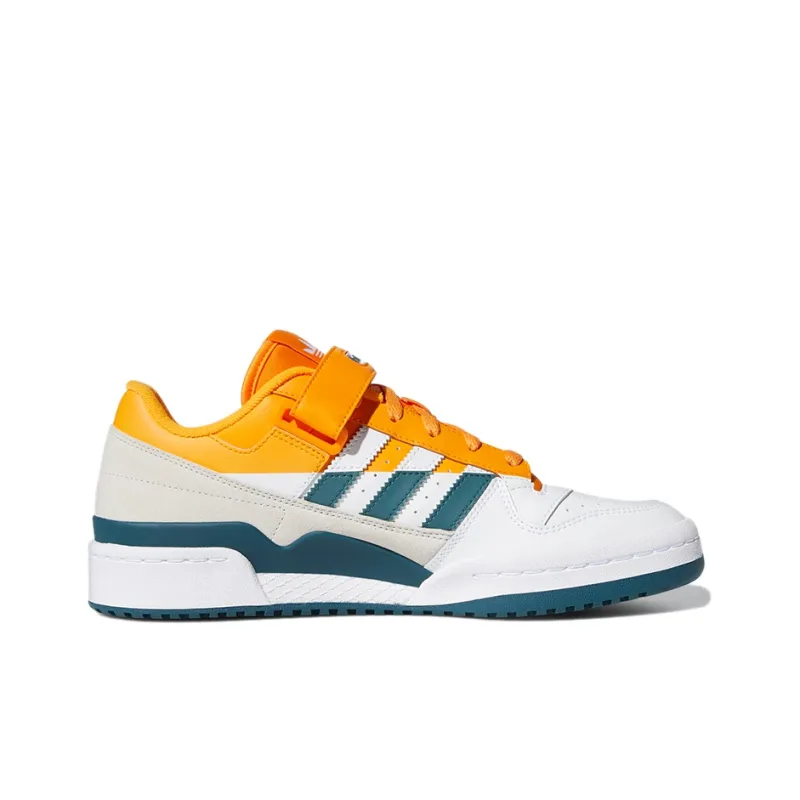 Adidas Forum Low Premium 'White Crew Orange Teal'-1