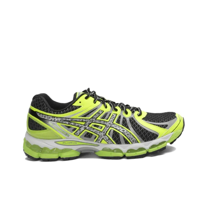 Asics GEL-Nimbus 15 Running Shoes Men Low-Top Yellow/Gray-1