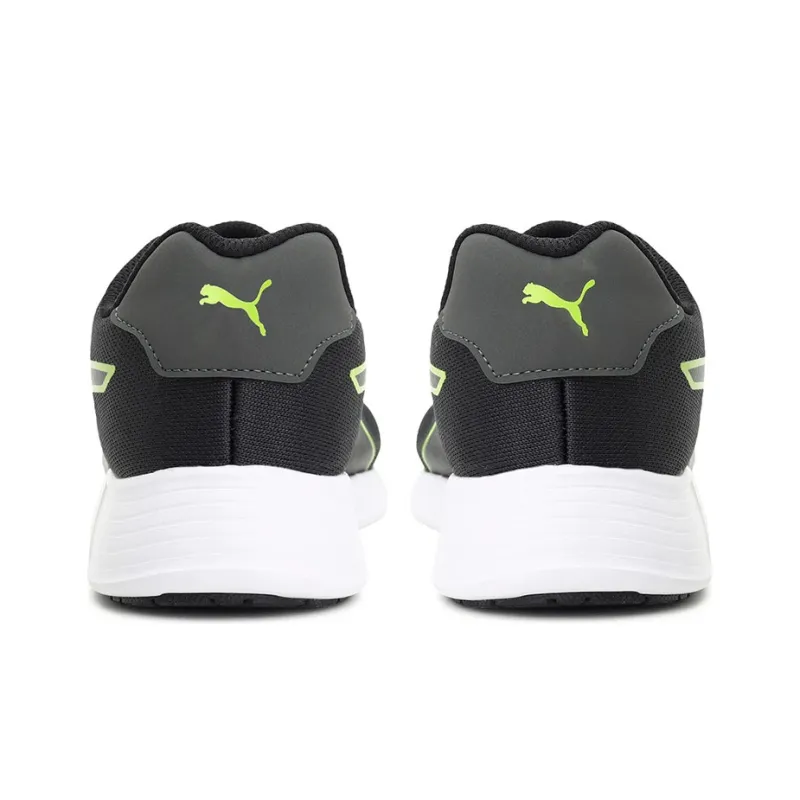 PUMA Runner V2 Cushioning Anti-Slip And Wear-Resistant Low-Top Running Shoes Men's Green Black White-4