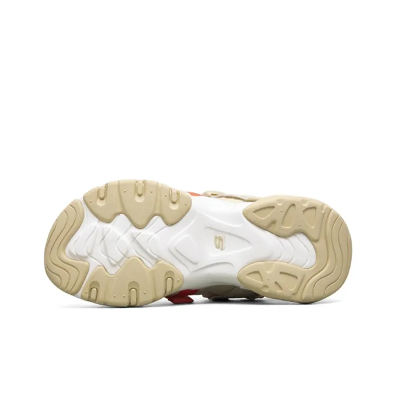 Skechers D'LITES 3.0 Beach Sandals Women's Yellow Orange-3