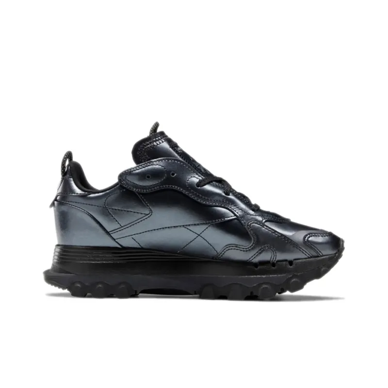 Reebok Classic Leather Cardi B Dark Silver Women's-1