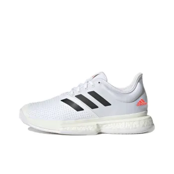 Adidas Solecourt Tokyo Tennis Durable Breathable Low-Top Tennis Shoes Women's White Black