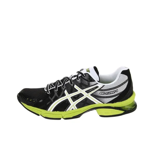 Asics Gel-Fluent 4 Gel-Fluent 4 Low-Top Running great shoes Men's Black Green