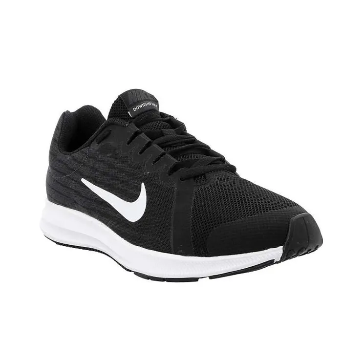 Nike Downshifter 8 Low-Top Black/White GS-2