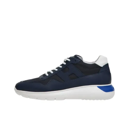 HOGAN Leather Logo-patch Low-top Sneakers