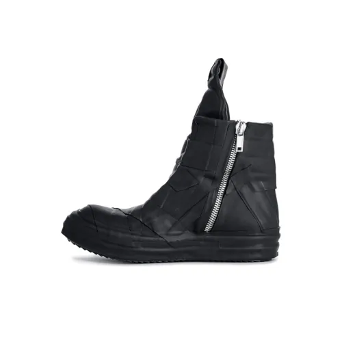 RICK OWENS/RO Geobasket Performa Stylish Skateboarding Shoes Men's Black