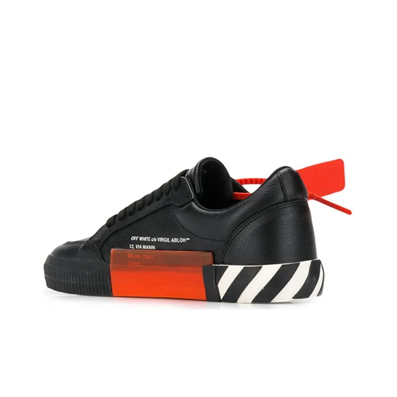 OFF WHITE Vulcanized Low 'Black White'-3