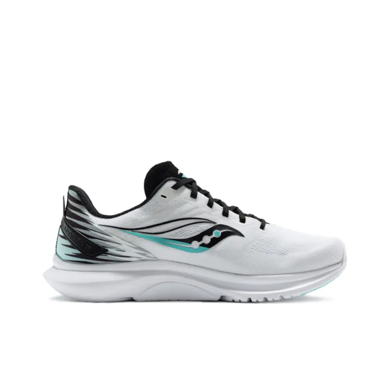 Saucony Kinvara 12 Elite Bloom 12 Low Top Running Shoes Women's White Blue Orange-1