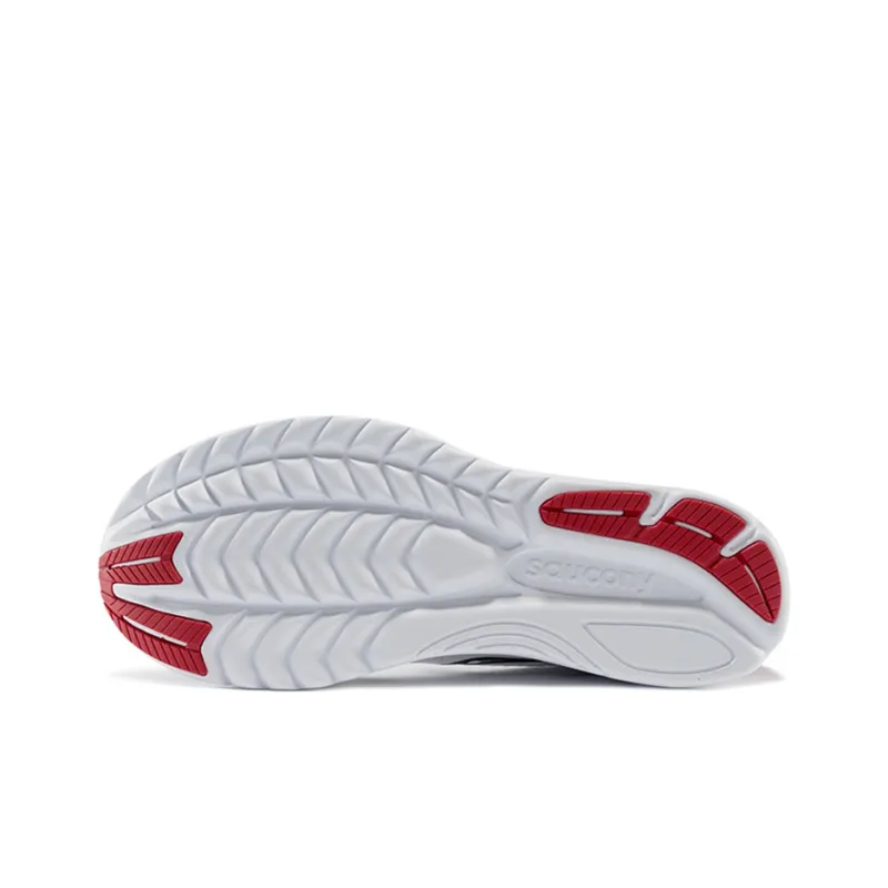 Saucony Kinvara 11 Running Shoes Men Low-Top White/Red-4
