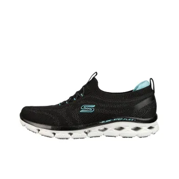 Skechers Glide Step Flex - Good Dream Cushioning Anti-Slip And Wear-Resistant Low-Top Casual Shoes Women's Black Blue