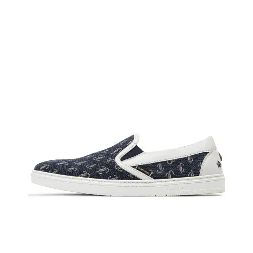 Jimmy Choo Casual Shoes Men Low-Top Navy