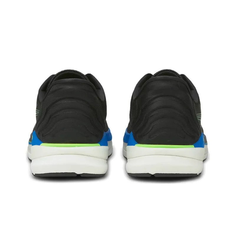 PUMA Magnify Nitro Low Top Running Shoes Men's Black Blue-3