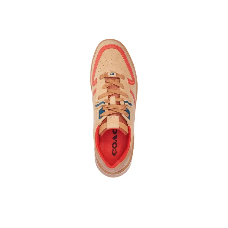 COACH CitySole COURT Low Top Stylish Skateboarding Shoes Men's Flesh Pink-3