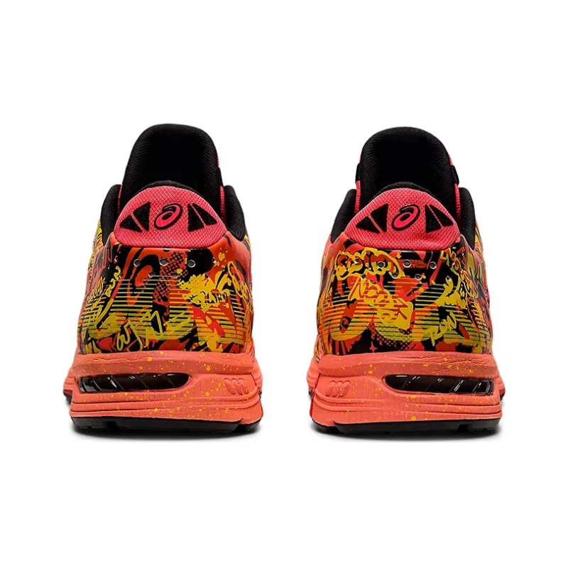 Asics Gel-Noosa Tri 11 Running Shoes Men Low-Top Orange/Yellow-4