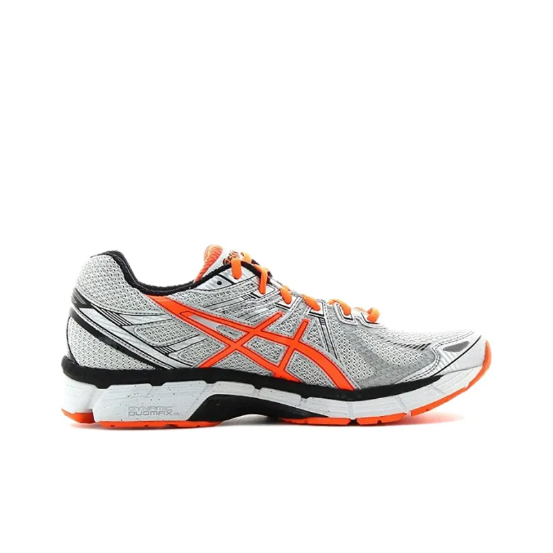 Asics Gt-2000 1 Anti-Slip And Wear-Resistant Breathable Low-Top Running Shoes Men's White Orange Yellow-1