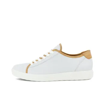 Ecco Soft 7 Skateboard Shoes Women's Low-Top White