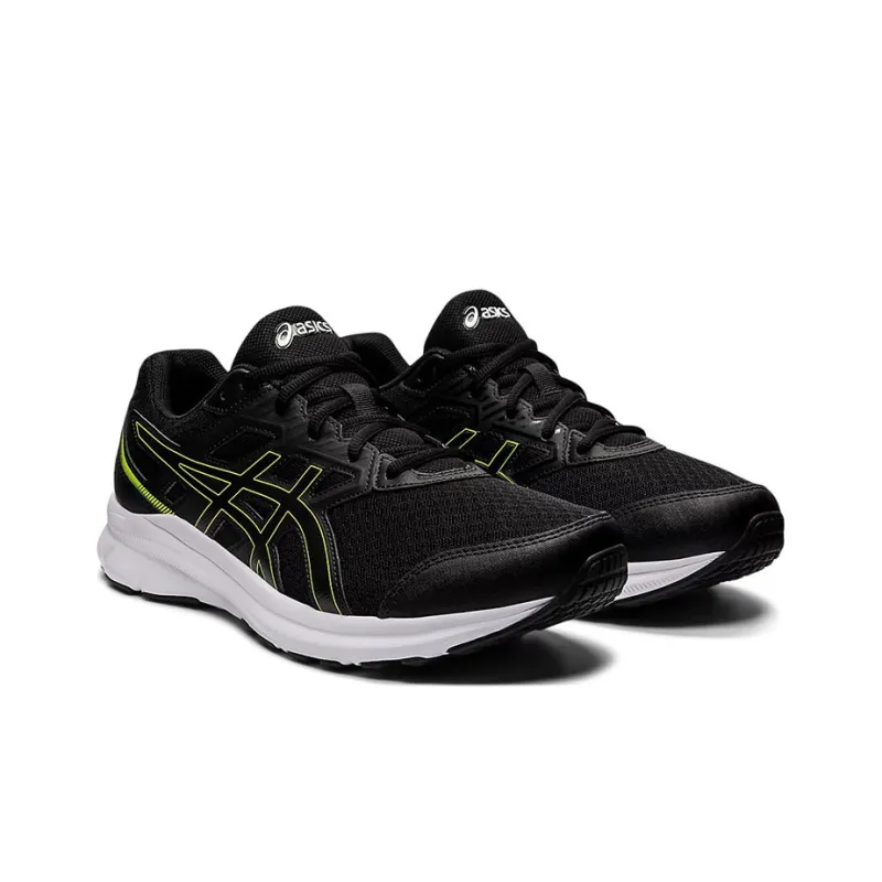 Asics Jolt 3 4E Wide 'Black Hazard Green'-2