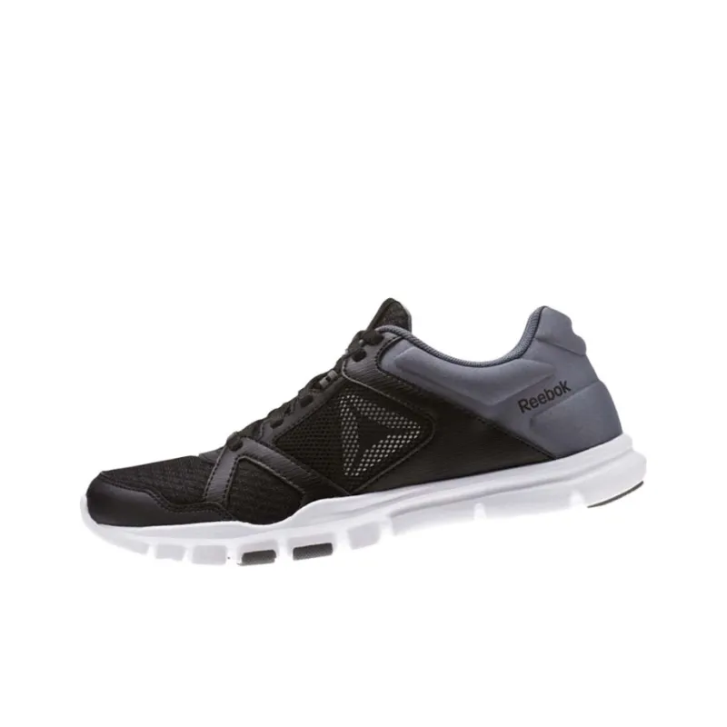 Reebok Yourflex Trainette Breathable Lightweight Low-Top Running Shoes Women's Black Gray-2