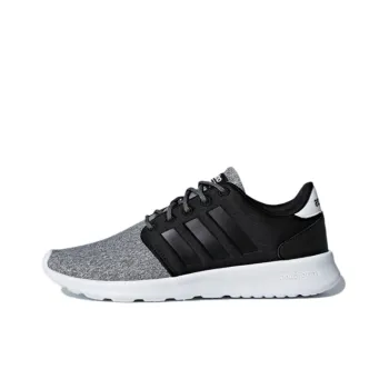Adidas Cloudfoam QT Racer Wear-Resistant Coverage Low-Top Casual Shoes Women's Graphite Black