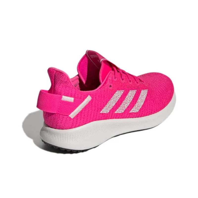 Adidas SenseBounce+ Running Shoes Women's Low-Top Rose Red-3